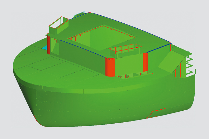 3D modeling case