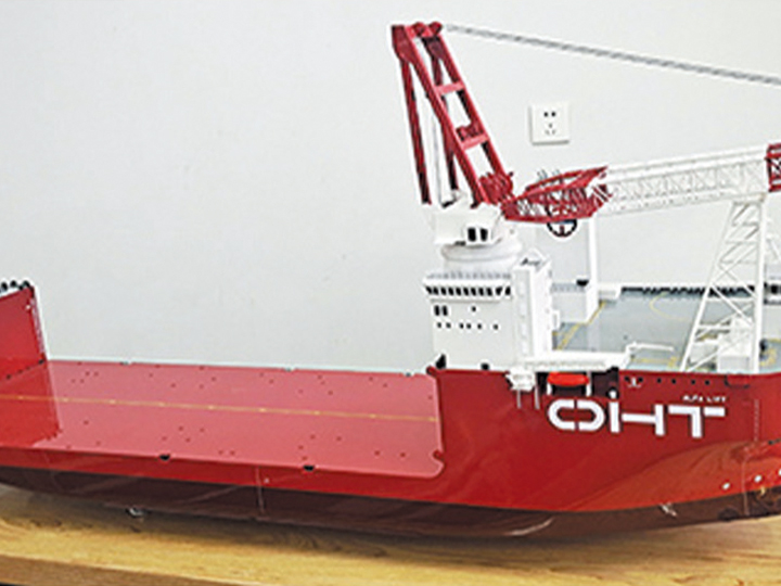 92m semi-submersible barge